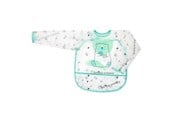 Babypflege - Akuku Baby long-sleeved apron with velcro closure - A0518