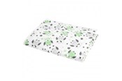 Babypflege - Akuku PEVA Changing mat 55 x 70 cm GREY-MINT OWLS - A0258