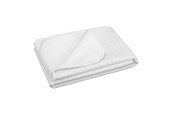 Babypflege - Akuku Waterproof bed pad terry 50 x 70 cm WHITE - A1280