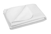 Babypflege - Akuku Waterproof bed pad terry 40 x 90 cm WHITE - A1288