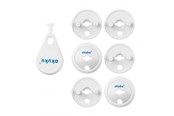 Babypflege - Akuku Socket covers (6pcs) / white - A0651