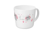 Babypflege - Akuku Mug to learn to drink independenlty ELEFANT - A0497