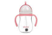 Babypflege - Akuku Non-spill cup with weighted straw PINK - A0676