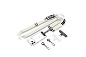 Handys - Anderes Zubehör - Tech-Protect C9S Rope Crossbody Phone Lanyard - Beige - 5906302339662