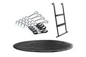 Trampolin - Salta Abdeckung, Leiter und Verankerung f/Ø396 cm Trampolin - 807-533