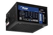 Netzteile - Akyga Classic Series AK-C1-500 - power supply - 500 Wh Netzteile - 500 Watt - 120 mm - ATX 2.31 - 80 Plus White (bis zu 80% effektiv) - AK-C1-500
