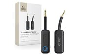 Bluetooth USB Adapter - Tech-Protect Ultraboost AU02 Bluetooth 5.4 Audio Adapter - Black - 5906302339815