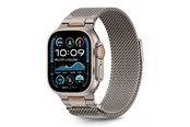 Smartwatch - Accessories - Tech-Protect Milano Vanguard Bracelet for Apple Watch (44 / 45 / 46 / 49 mm) - Titanium - 5906302339853