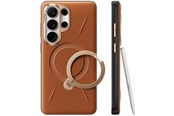 Handys - Cover & Cases - Torras Ostand Q3 VegSkin - amber brown - Samsung Galaxy S26 Ultra - X00FX3261