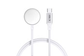 USB Kabel - Tech-Protect  UltraBoost USB-C Inductive Charger for Apple Watch 1m - White - 5906302360086