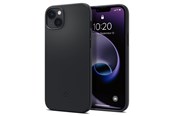 Handys - Cover & Cases - Spigen Silicone Fit Mag Case with MagSafe for iPhone 14 Plus - Black - 21223-0