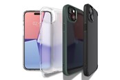 Handys - Cover & Cases - Spigen Crystal Hybrid iPhone 15 Plus Case - Clear Blue - Spigen Crystal Hybrid, navy blue - iPhone 15 Plus