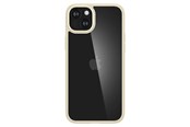 Handys - Cover & Cases - Spigen Crystal Hybrid iPhone 15 Plus Case - Transparent Beige - Spigen Crystal Hybrid, sand beige - iPhone 15 Plus