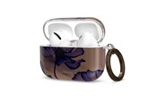 Handys - Cover & Cases - Tech-Protect Lamano Case for AirPods Pro 1 / 2 - Brown and Purple - 5906302352593