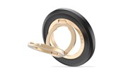 Handys - Anderes Zubehör - Tech-Protect MMR700 Lamano MagSafe Magnetic Phone Holder - Black & Gold - 5906302353088