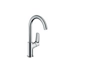 Mischbatterien und Armaturen - Hansgrohe logis washbasin mixer 154 mm spout chrome - 71130000
