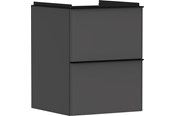 Dusch- und Montagezubehör - Hansgrohe xelu q vanity unit diamond matt grey 480/475 with - 54020670