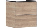 Dusch- und Montagezubehör - Hansgrohe xelu q vanity unit natural oak 580/475 with 2 draw - 54025000