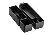 Dusch- und Montagezubehör - Hansgrohe intrastoris basis box set 100/345 matt black - 54224670