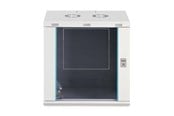 Rack-Gehäuse - DIGITUS DN-37108 - 12U Wall-Mounted Cabinet | 600x450mm | Glass Door | Unmounted - DN-37108