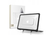 Taschen - Tech-Protect Kevlar Pro Case for MacBook Neo 13" 2026 - Black and Clear - 5906302323326