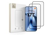 Handys - Schutzfolie - Tech-Protect Glass Fit+ 2-Pack Tempered Glass for Xiaomi 17T - Black - 5906302323456