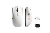 Maus - MCHOSE K7 Ultra Lightweight Wireless (White Gold) - Gaming Maus (Weiß) - HW-K7-11