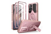 Handys - Cover & Cases - Tech-Protect Kevlar MagSafe 2-Set Case for Samsung Galaxy S26 Ultra - Pink - 5906302340071