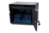 Wandhalterungen, AV-Halterungen & AV-Möbel - Deltaco cabinet unit - for 10 tablets / mobile phones - black - Max - recommended for - DPS-0301
