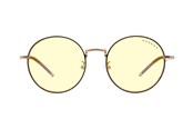 Gaming-Brille - Gunnar Ellipse - for computer - frame: black / gold - lens: amber - ELL-10901