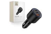Handys - Adapter und Ladegeräte - Tech-Protect Car Charger CC04 3-Ports PD175W - Black - 5906302361700