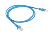 Netzwerk - Kabel - Lanberg patch cable - blue RAL 5012 - Blau - PCU5-10CC-0100-B