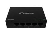 Switches - Lanberg DSM1-1005 5-Port Gigabit Unmanaged Switch 12V Metal Case - DSM1-1005