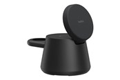 Handys - Adapter und Ladegeräte - Belkin UltraCharge charging dock - modular Qi2 - + AC power adapter - 25 Watt - WIZ052KQBK