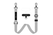Handys - Anderes Zubehör - Tech-Protect C6S Long Phone Lanyard - Grey - 5906302362882
