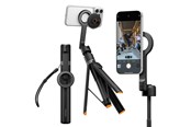 Handys - Anderes Zubehör - Spigen S582W Tripod Bluetooth Selfie Stick (Mag Fit+) - Black - AMP11372