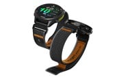 Smartwatch - Accessories - Spigen Athlex Air Strap for Garmin QuickFit 22mm - Black and Orange - 30046-0