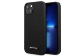 Handys - Cover & Cases - Karl Lagerfeld Silicone Plaque Case for iPhone 13 mini - Black - 3666339048761