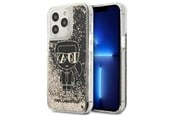 Handys - Cover & Cases - Karl Lagerfeld Liquid Glitter Gatsby Case for iPhone 13 Pro Max - Black - 3666339049836