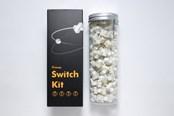 Tastaturen - Ducky White - 115 Keycap set - Seamless Double-shot PBT - Nordic Layout - DKSA115-FIPDWNNO2