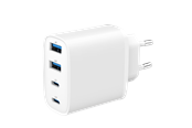 Handys - Adapter und Ladegeräte - Gembird 4-port 40 W GaN USB fast charger - TA-UC-2A2C-PD40-01-W