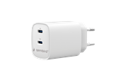 Handys - Adapter und Ladegeräte - Gembird 2-port 45 W USB fast charger - TA-UC-2C-PD45-01-W