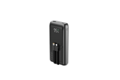 Powerbank (Akku) - Gembird 20 W Fast charging power bank with integrated cables Powerbank (Akku) - schwarz - 20000 Ah - PB20-PD20-LCD-01