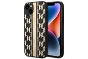 Handys - Cover & Cases - Karl Lagerfeld KLHCP14MPGKLSKW iPhone 14 Plus 6.7 "hardcase brown / brown Monogram Stripe - 3666339084851