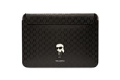 Taschen - Karl Lagerfeld Saffiano Monogram Ikonik case for a 16" laptop - black - 3666339170530