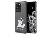 Handys - Cover & Cases - Karl Lagerfeld KLHCS69CFNRC S20 Ultra G988 transparent Choupette Fun - 3700740473795