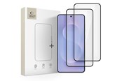 Handys - Schutzfolie - Tech-Protect  Glass Fit+ 2-pack Tempered Glass for Samsung Galaxy S25 Edge - Clear - 5906302368198
