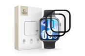 Handys - Schutzfolie - Tech-Protect  Glass Flex+ 2-pack Hybrid Glass for Huawei Watch Fit 3 / 4 - Black - 5906302368501
