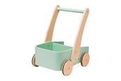Baby Spielzeug - Playwood Green Wooden Push Cart - PW2095