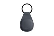 Handys - Anderes Zubehör - Mujjo Leather AirTag Keychain - Basalt - MUJJO-KY-001-BS